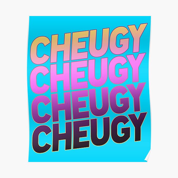 Cheugy 90's Aesthetic Poster