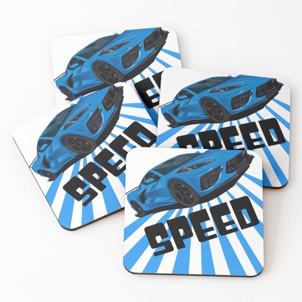 Item preview, Blue Speed Car designed and sold by nickardi.