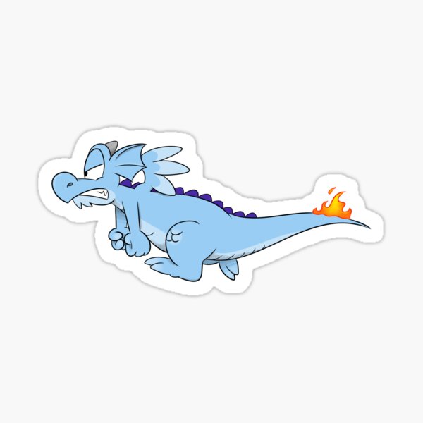 Grumpy Frizard Sticker