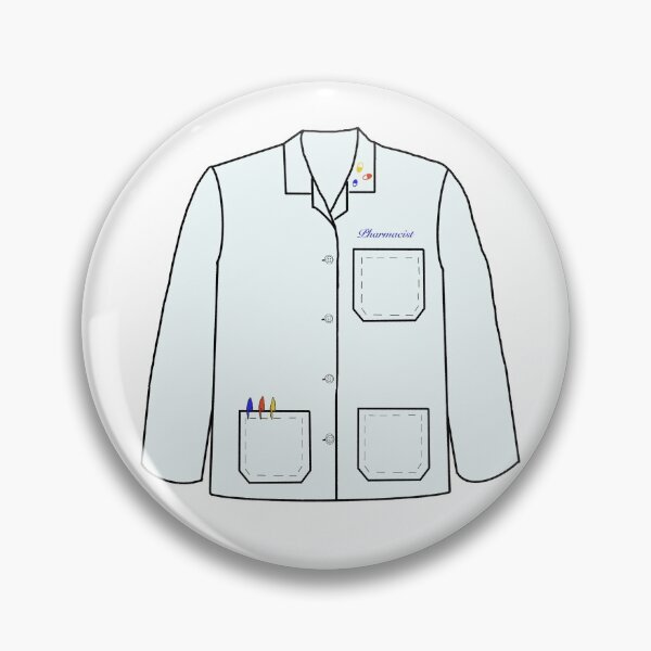Item preview, Pharmacist white coat designed and sold by whitneyb.
