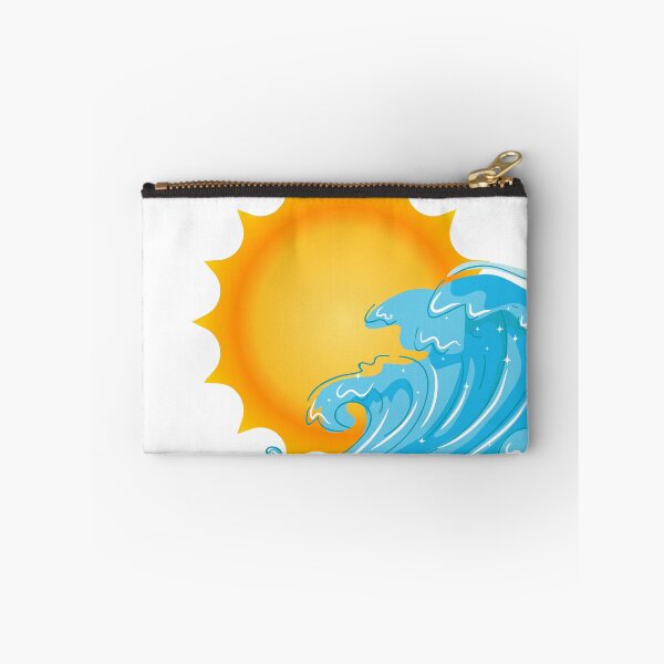 Item preview,  Sun behind a wave design designed and sold by Amalzaki.
