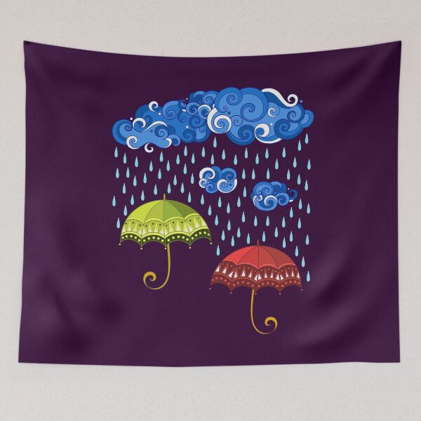Item preview, Fairytale Weather Forecast Print designed and sold by lissantee.