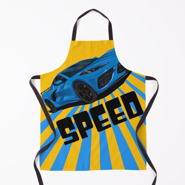 Item preview, blue sport car with yellow background designed and sold by nickardi.
