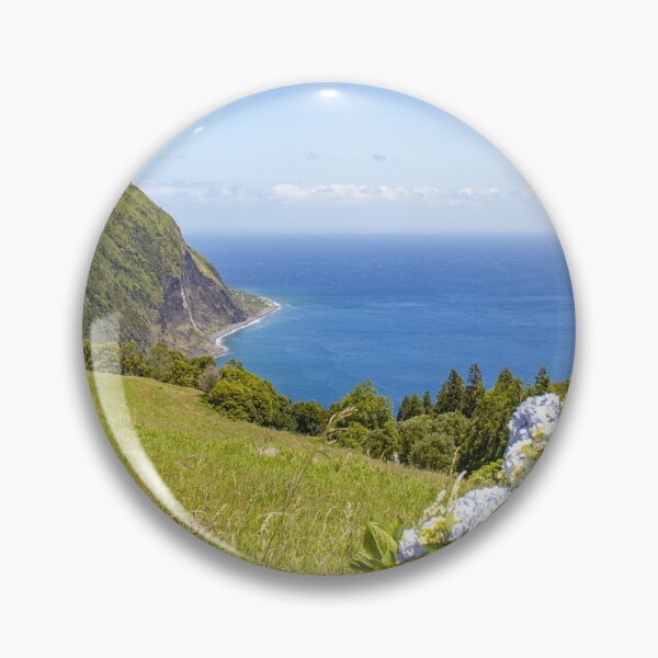 Item preview, Sao Miguel island landscape, amazing nature of the Azores travel destination. designed and sold by AylaHarbich.