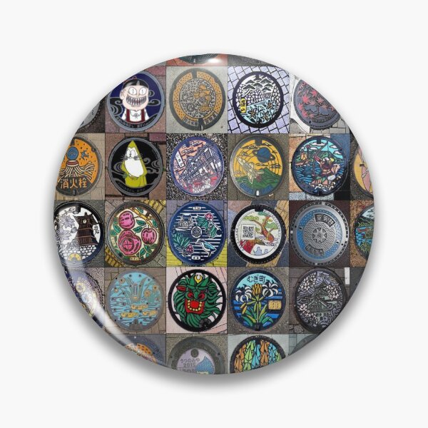 Item preview, Japanese Manhole Covers designed and sold by Montage-Madness.