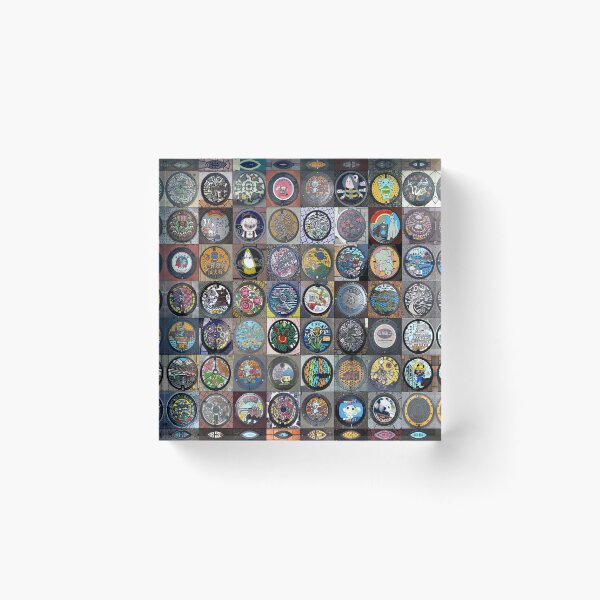 Item preview, Japanese Manhole Covers designed and sold by Montage-Madness.