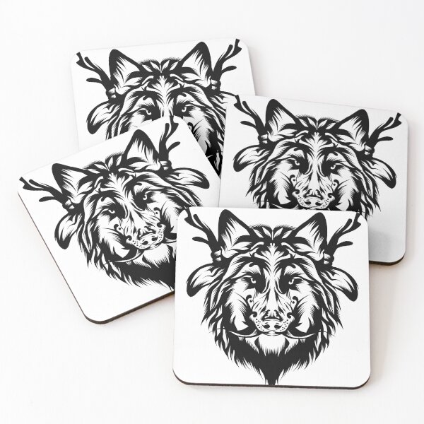 Item preview, Wolf x Deer  designed and sold by nickardi.