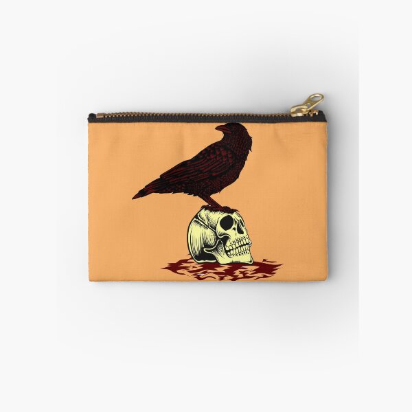 Item preview, Raven Bird Above Skull Head Shirt designed and sold by YSNbr.