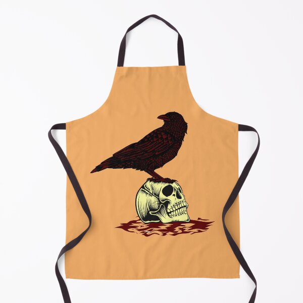 Item preview, Raven Bird Above Skull Head Shirt designed and sold by YSNbr.