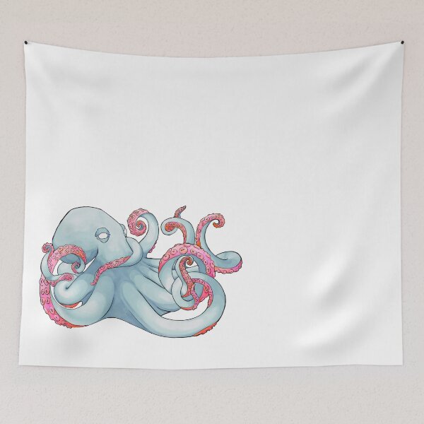 Item preview, Pink/Blue Octopus designed and sold by DarkDimensions.