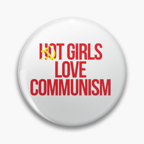Item preview, Hot Girls Love Communism (USSR inspired design) designed and sold by RevolutionInPaint.