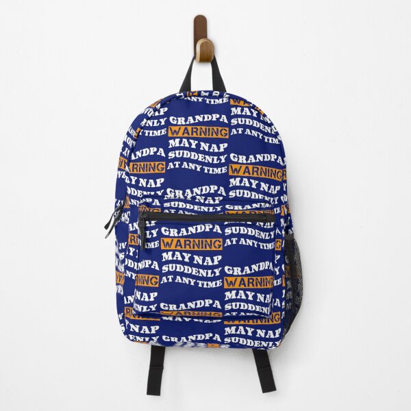 Item preview, Grandpa Warning May Nap Suddenly At Any Time designed and sold by SharpThreadZ.