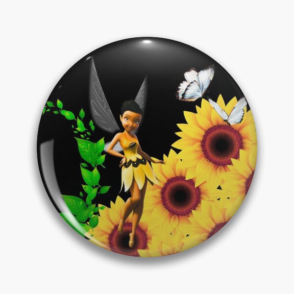 Item preview, sunflower and fairies-silvermist-iridessa-clip art designed and sold by yaqut11.