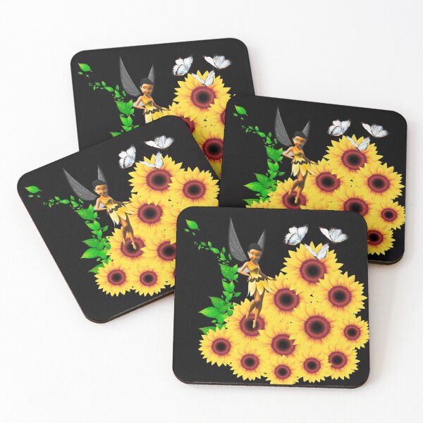 Item preview, sunflower and fairies-silvermist-iridessa-clip art designed and sold by yaqut11.