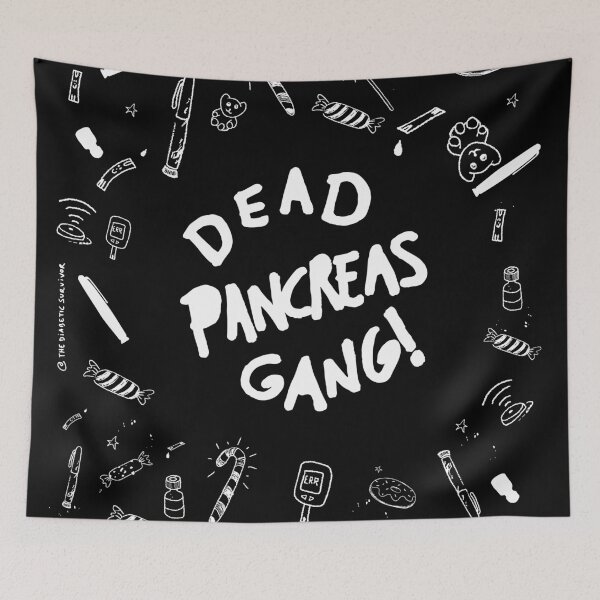 Item preview, Dead Pancreas Gang (Dead Pancreas Society) designed and sold by thediabeticsurvivor.