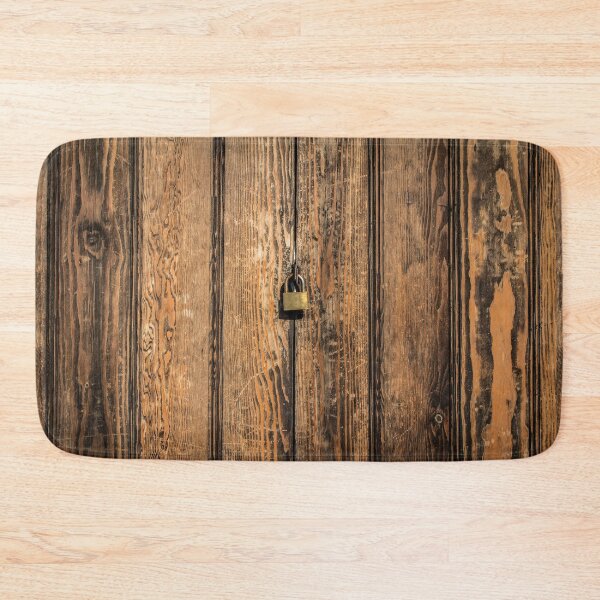 Item preview, Closed - Wooden door with a locker. Wood texture. designed and sold by GreissDesign.