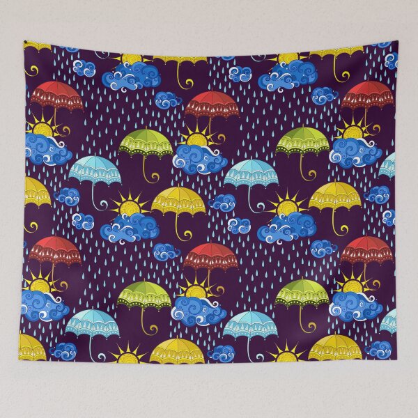 Item preview, Fairytale Weather Forecast Large Scale Print designed and sold by lissantee.