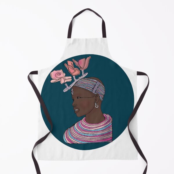 Item preview, African ethnic girl designed and sold by Olga Atayero.