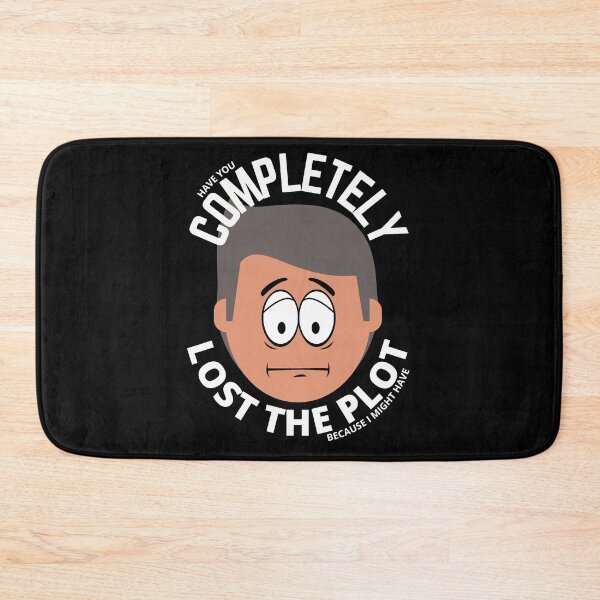 Item preview, Completely Lost The Plot funny face - for dark items designed and sold by 133DandC.