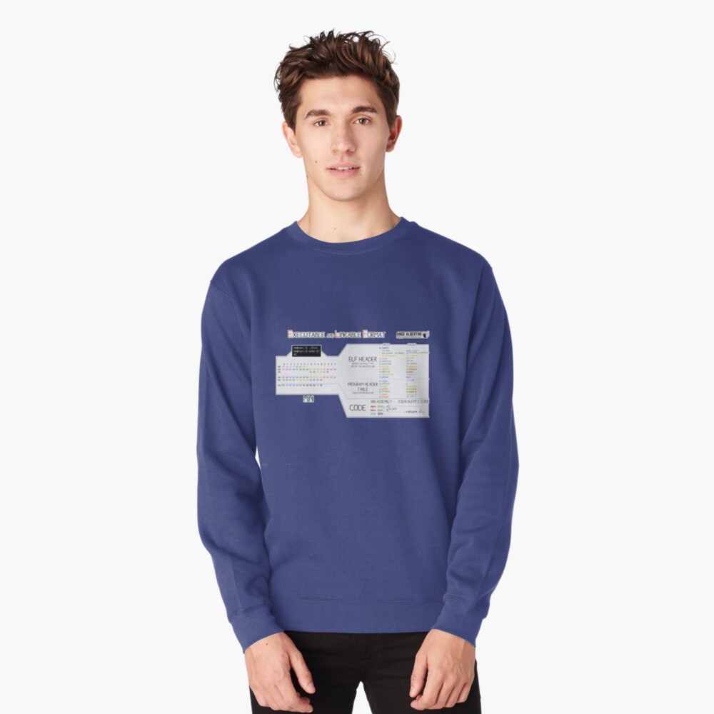 a mini ELF Pullover Sweatshirt