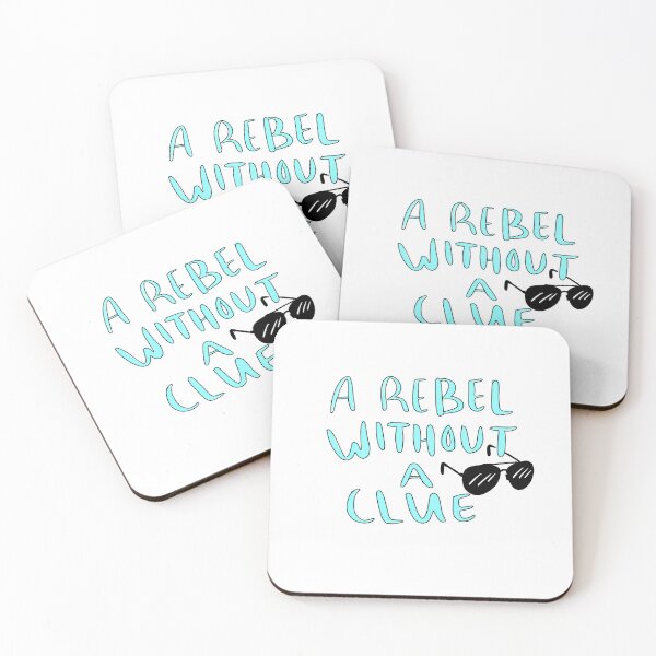 Item preview, Rebel Without A Clue designed and sold by PeculiarPlum.