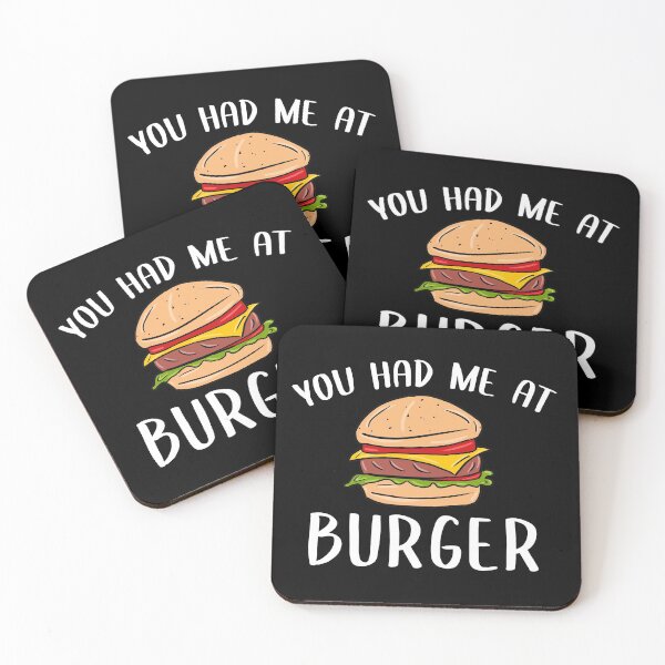 Item preview, You Had Me at Burger, Gift for Burger Lover designed and sold by GoldenGerrari.
