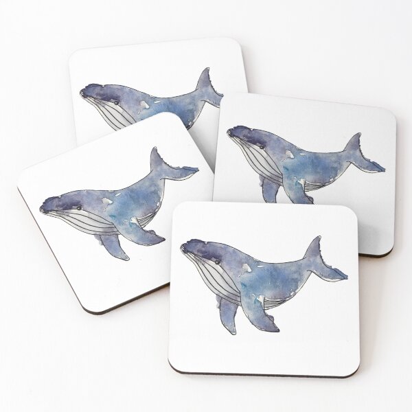 Item preview, Watercolor Whale designed and sold by mirra7.