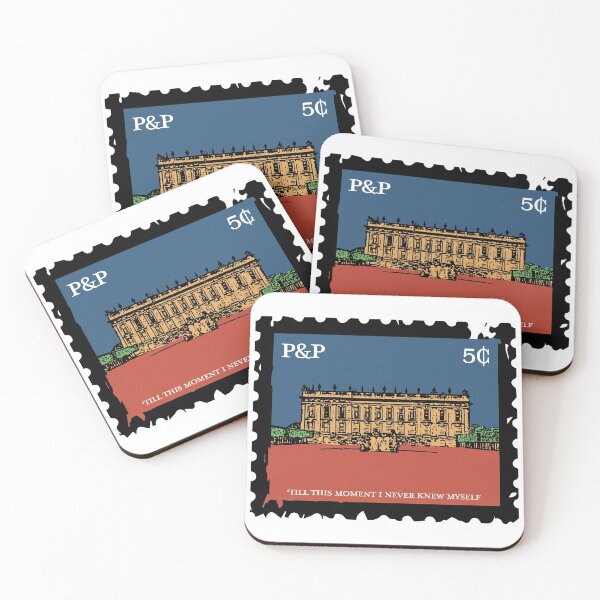 Item preview, Pride and Prejudice Pemberley Stamp designed and sold by tahsokano.