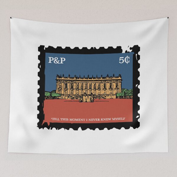 Item preview, Pride and Prejudice Pemberley Stamp designed and sold by tahsokano.