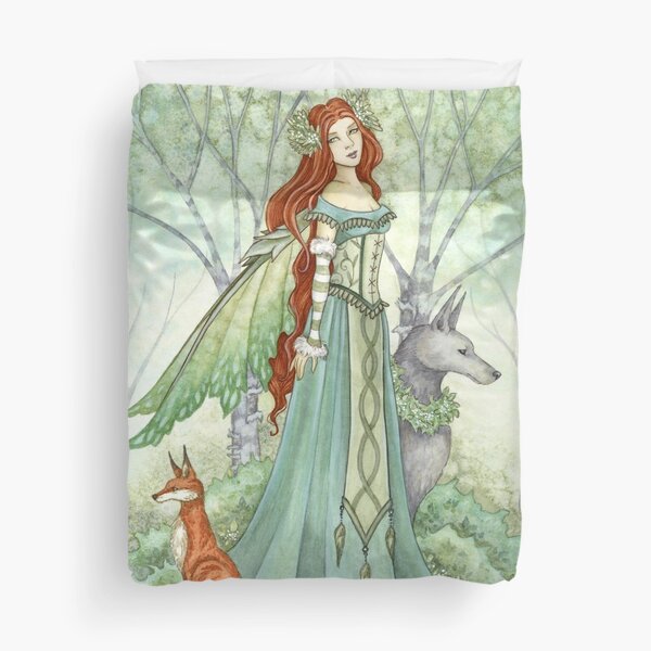 Woodland Guardians Duvet Cover