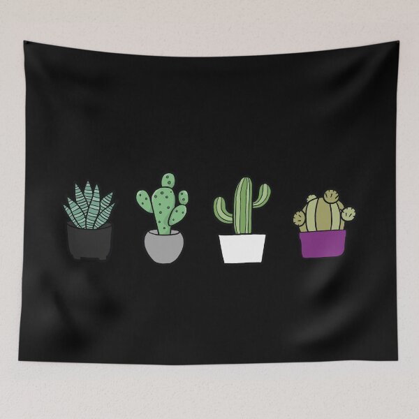 Item preview, Ace Asexual Cactus Set Gift, Proud Asexual, Demisexual Greysexual Gender Identity Pride, Asexual Couple Matching Asexuality LGBT+ designed and sold by ArtsyloShop.