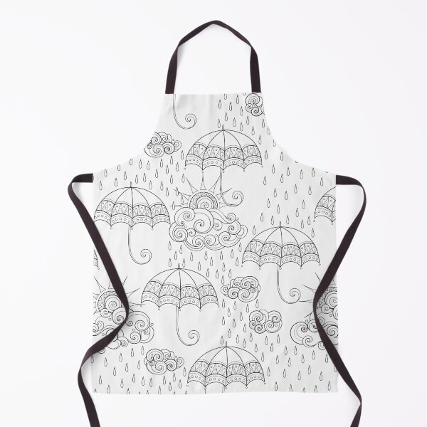Item preview, Noncolored Fairytale Weather Forecast Print designed and sold by lissantee.