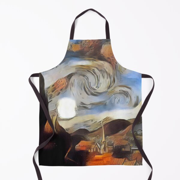 Item preview, AI Art No.1 - The Starry Night as The Persistence of Memory designed and sold by a-initiative.