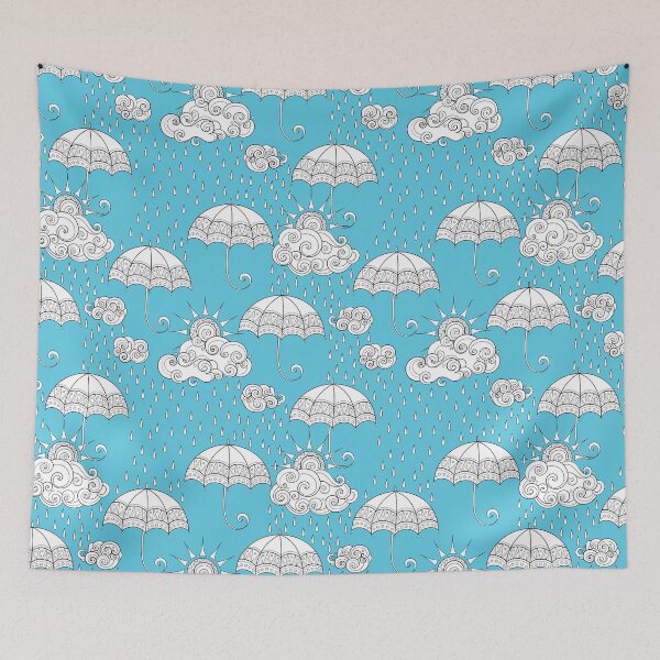 Item preview, Fairytale Weather Forecast Large Scale Print designed and sold by lissantee.