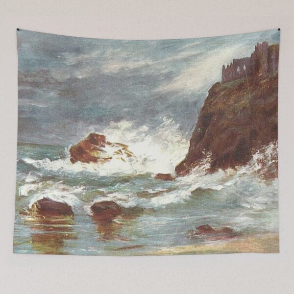 Item preview, Vintage Illustration of Tantallon Castle from The North - North Berwick designed and sold by yourscotland.