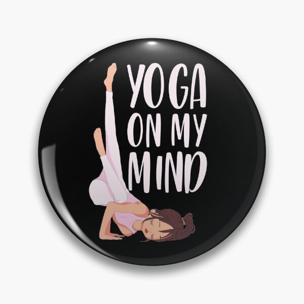 Item preview, Yoga On My Mind - Black designed and sold by crazycollective.