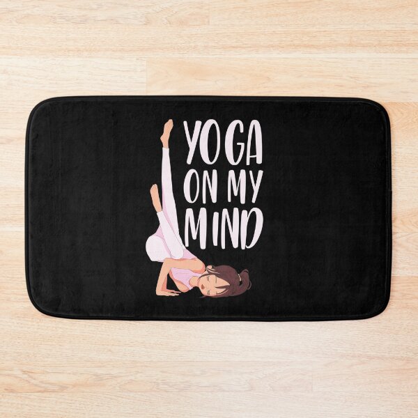 Item preview, Yoga On My Mind - Black designed and sold by crazycollective.