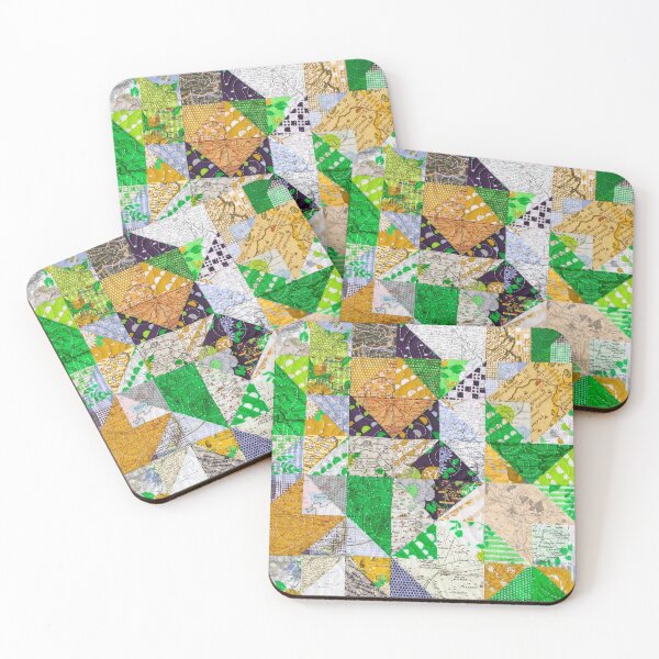 Item preview, Colchester Through the Ages Patchwork Quilt designed and sold by katemargoli.