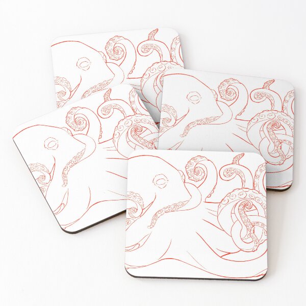 Item preview, Octopus Outline On Parade designed and sold by DarkDimensions.