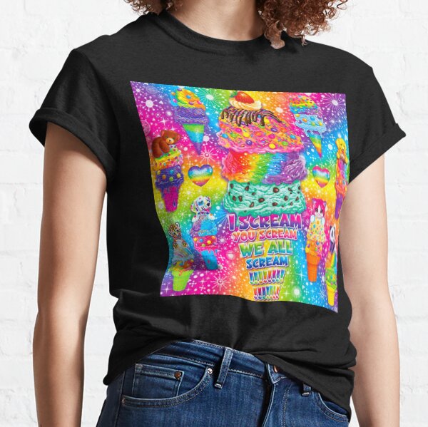 Y2k aesthetics ice cream glow Classic T-Shirt