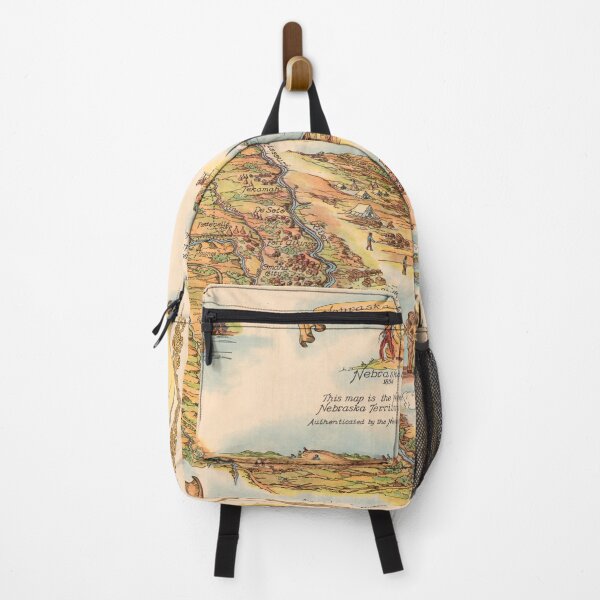 Item preview, 1854 Vintage Map of Nebraska Territory designed and sold by Gin Neko.