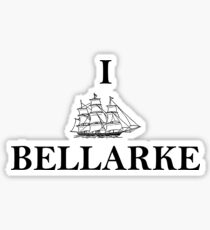 I SHIP BELLARKE Sticker