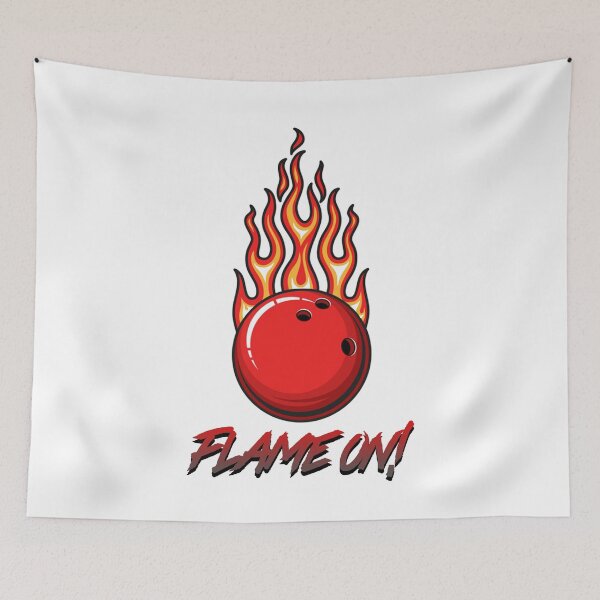 Item preview, Flame on! Bowling ball! designed and sold by NexusArts.