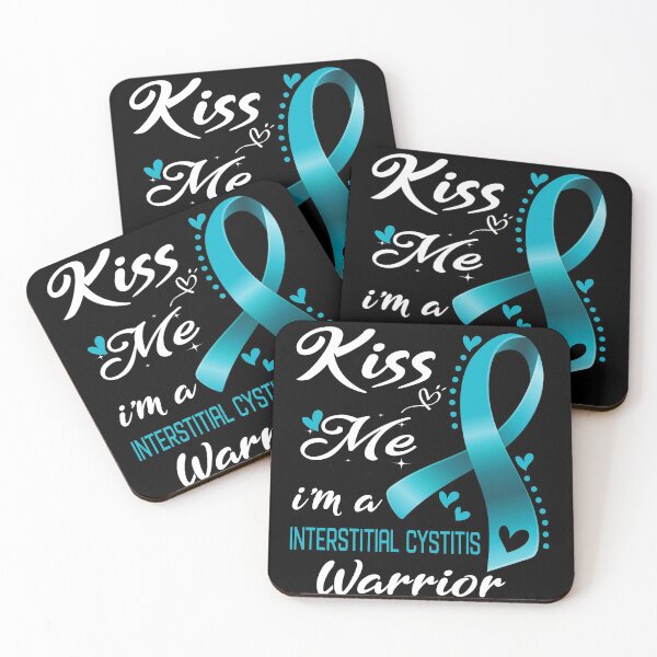 Item preview, Kiss Me I'm An Interstitial Cystitis Warrior designed and sold by hvoid41.