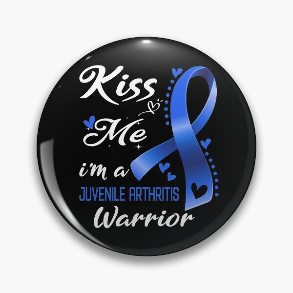 Item preview, Kiss Me I'm A Juvenile Arthritis Warrior designed and sold by hvoid41.