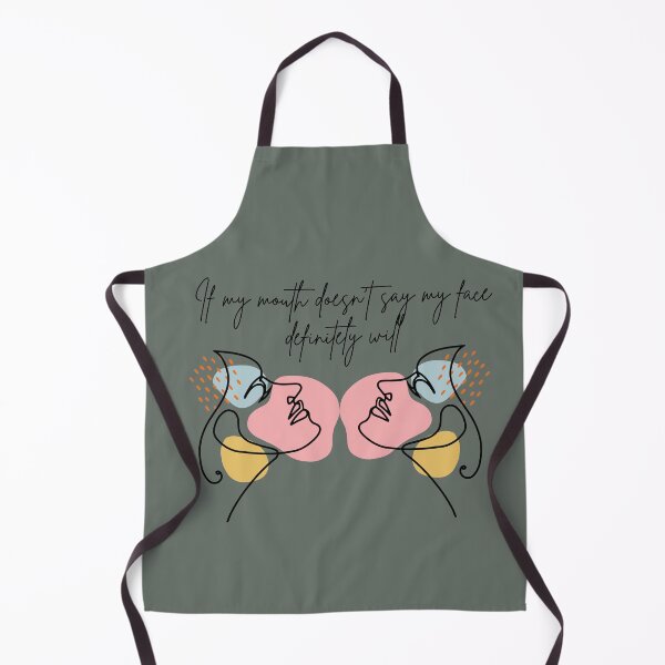 Item preview, If My Mouth Doesn't Say it my face definitely will-funny quotes designed and sold by CareChoice.
