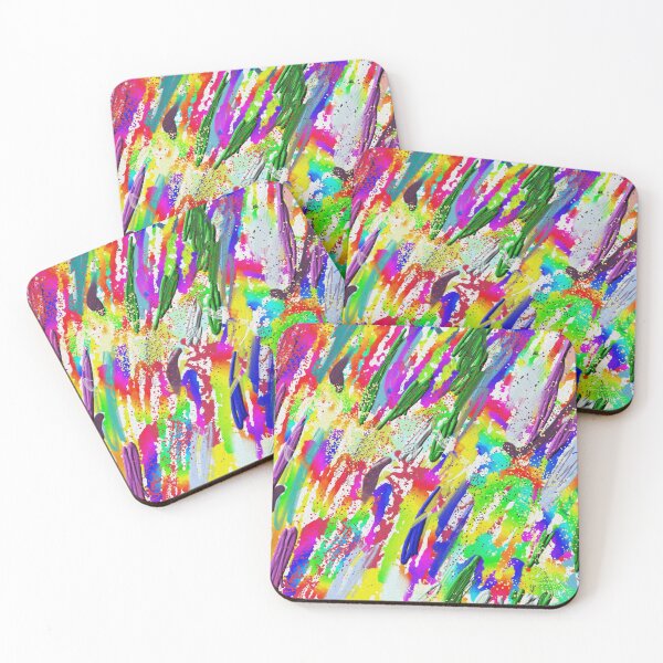 Item preview, Thick oil paint abstract digital painting designed and sold by LadyCottonTail.