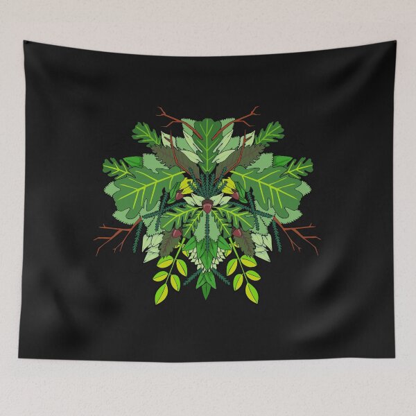 Item preview, Symmetrical oak leaves, twigs, acorns and more designed and sold by Hether McCuistion.