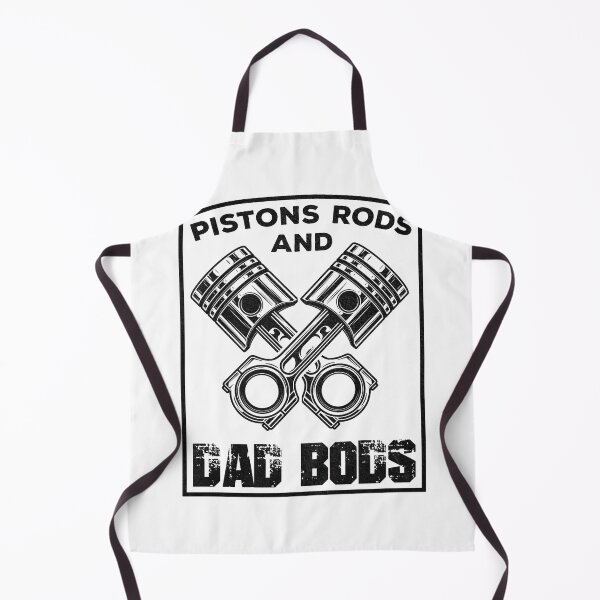 Item preview, Pistons Rods And Dad Bods. Fathers Day Funny Bod designed and sold by KOURCHAL ART.