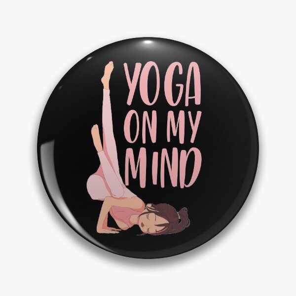 Item preview, Yoga On My Mind - pink designed and sold by crazycollective.